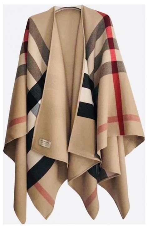 burberry capes and ponchos